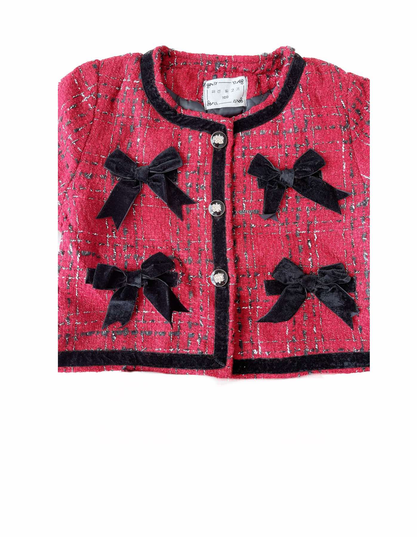 Red Tweed Winter Suit