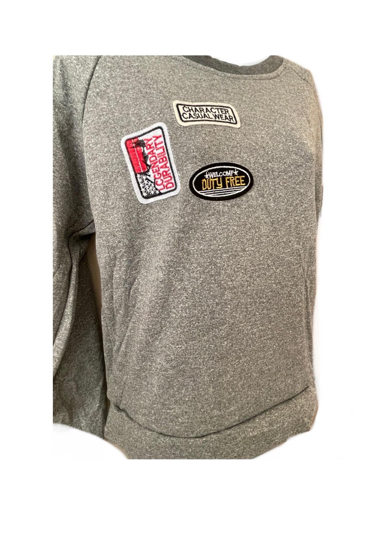 Gray Ultra Soft Sweat Jogger Set